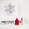 8" x 7.75" Snowflake Diamond Art Table Topper Kit by Make Market®
